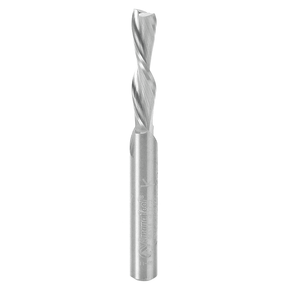7/32" x 2-1/2" Down-Cut Spiral Plunge Bit, 2-Flute, 1/4" Shank - Main Image