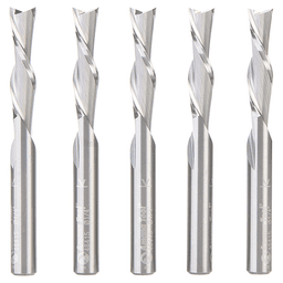 46415-5 1/4" x 2-1/2" Down-Cut Spiral Plunge Bit, 2-Flute, 1/4" Shank (5/Pack) Alt 1 - Image