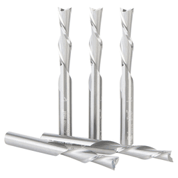 46415-5 1/4" x 2-1/2" Down-Cut Spiral Plunge Bit, 2-Flute, 1/4" Shank (5/Pack) Alt 2 - Image