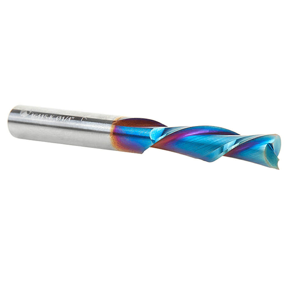 1/4" x 2-1/2" Spektra Down-Cut Spiral Plunge Bit, 2-Flute, 1/4" Shank - Alt Image 2