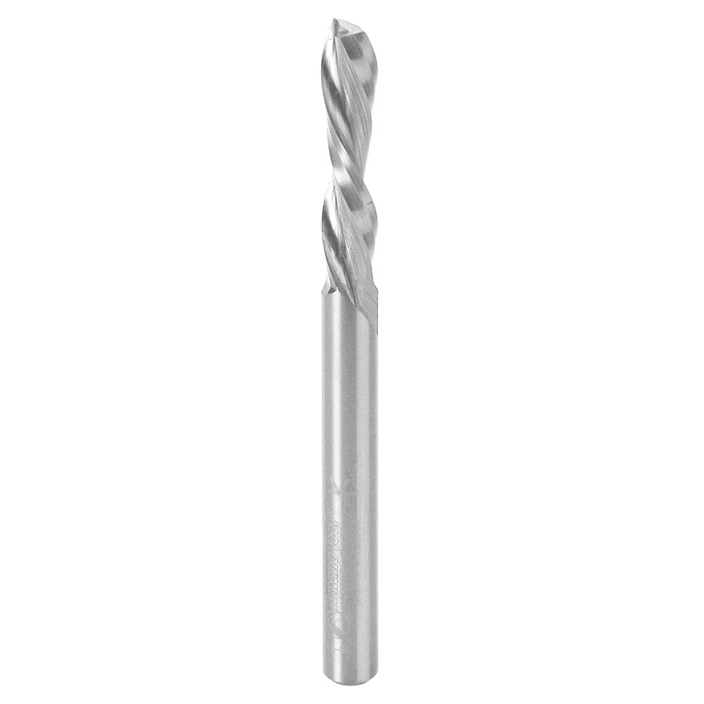1/4" x 3" Down-Cut Spiral Plunge Bit, 2-Flute, 1/4" Shank - Main Image