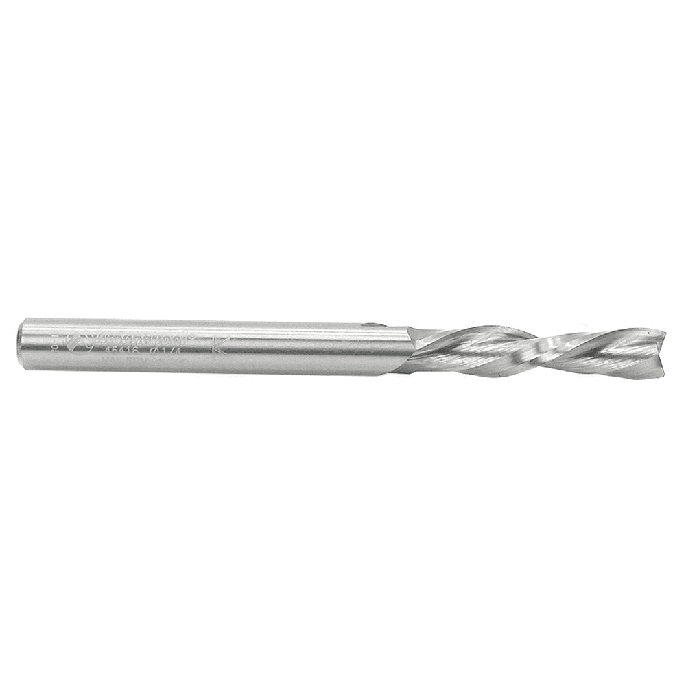 1/4" x 3" Down-Cut Spiral Plunge Bit, 2-Flute, 1/4" Shank - Alt Image 1