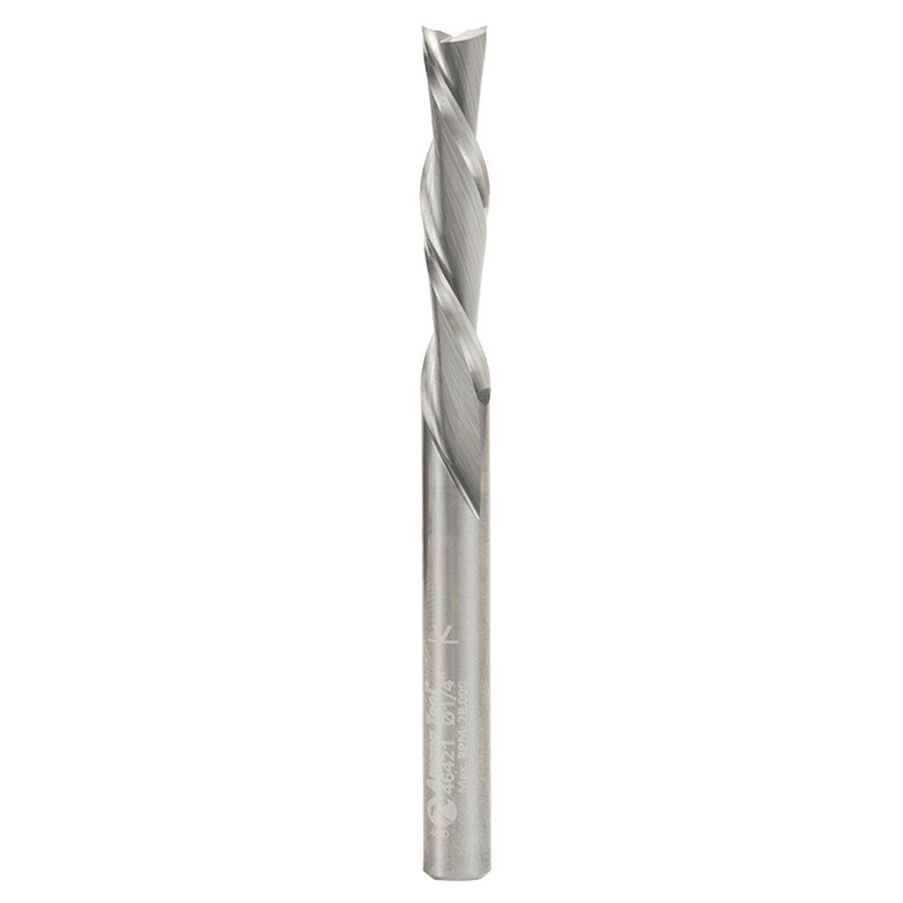 1/4" x 3" Down-Cut Spiral Plunge Bit, 2-Flute, 1/4" Shank - Main Image