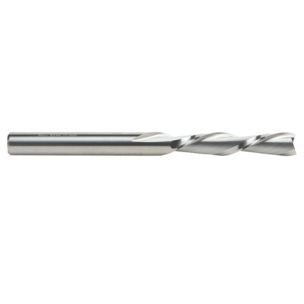 1/4" x 3" Down-Cut Spiral Plunge Bit, 2-Flute, 1/4" Shank - Alt Image 1