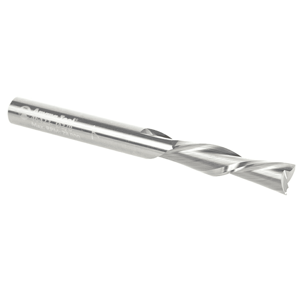 3/8" x 4" Down-Cut Spiral Plunge Bit, 2-Flute, 3/8" Shank - Alt Image 2