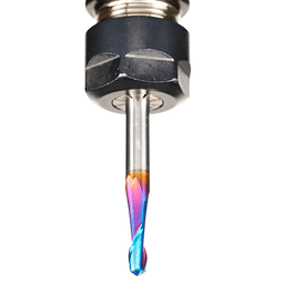 3/16" x 2-1/2" Spektra Up-Cut Ball Nose Spiral Router Bit, 2-Flute, 1/4" Shank - Alt Image 5