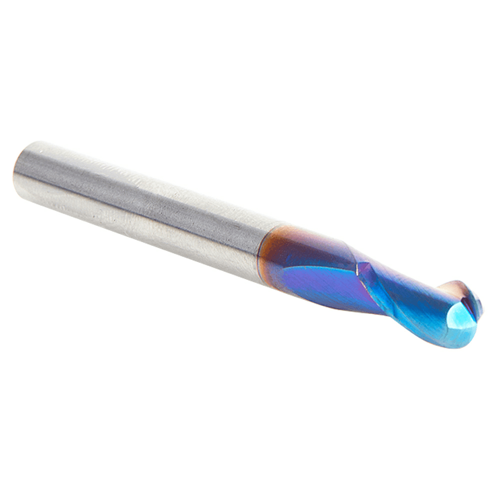 1/4" x 2-1/2" Spektra Up-Cut Ball Nose Spiral Router Bit, 2-Flute, 1/4" Shank - Alt Image 2