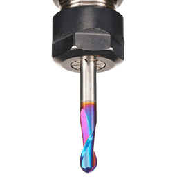 1/4" x 2-1/2" Spektra Up-Cut Ball Nose Spiral Router Bit, 2-Flute, 1/4" Shank - Alt Image 5