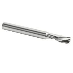 1/4" x 2-1/2" Acrylic Cutting 'O' Down-Cut Slow Spiral Router Bit, 1-Flute, 1/4" Shank - Alt Image 2