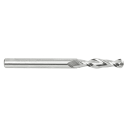 1/4" x 3" Up-Cut Ball Nose Spiral Router Bit, 2-Flute, 1/4" Shank - Alt Image 1