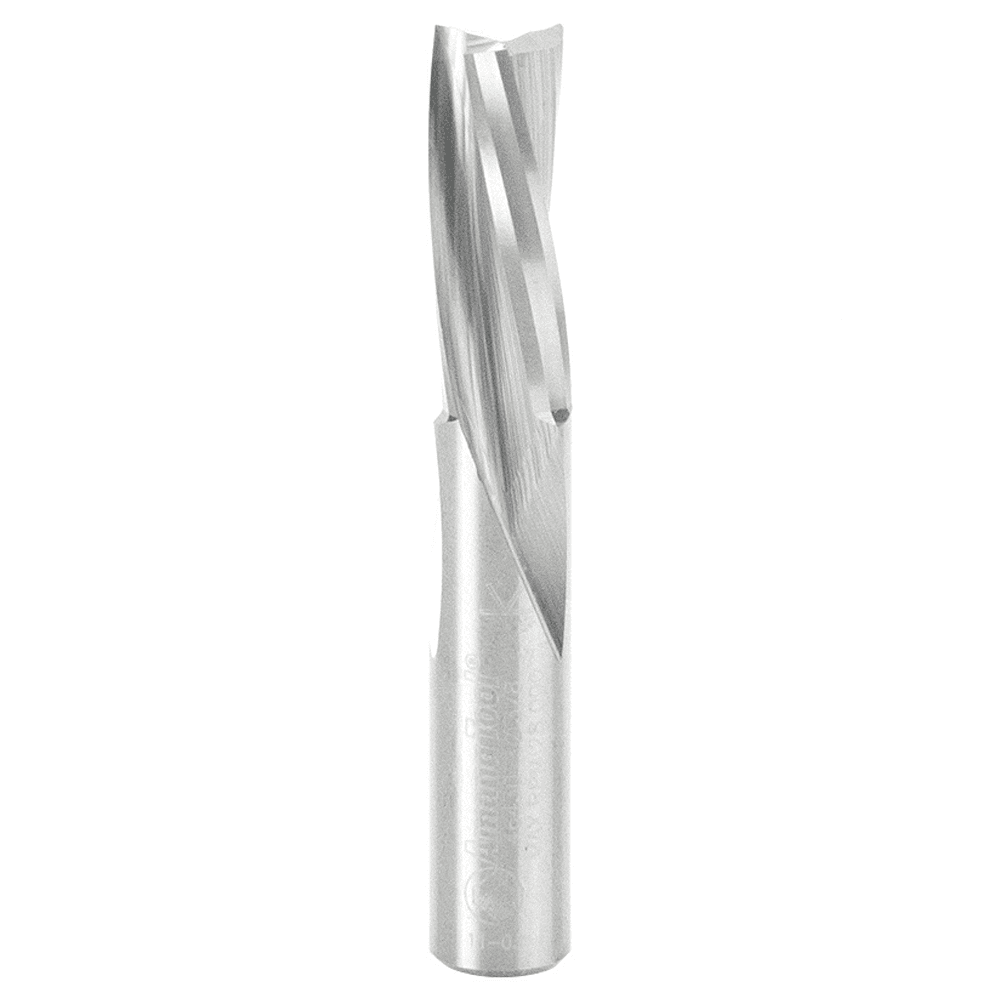 3/8" x 2-1/2" Down-Cut Slow Spiral Plunge Router Bit, 3-Flute, 3/8" Shank - Main Image
