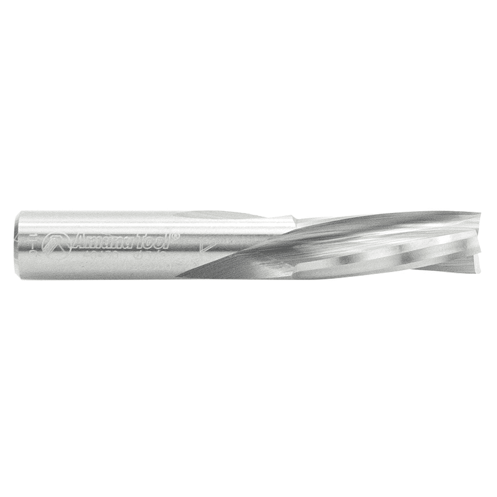 3/8" x 2-1/2" Down-Cut Slow Spiral Plunge Router Bit, 3-Flute, 3/8" Shank - Alt Image 1