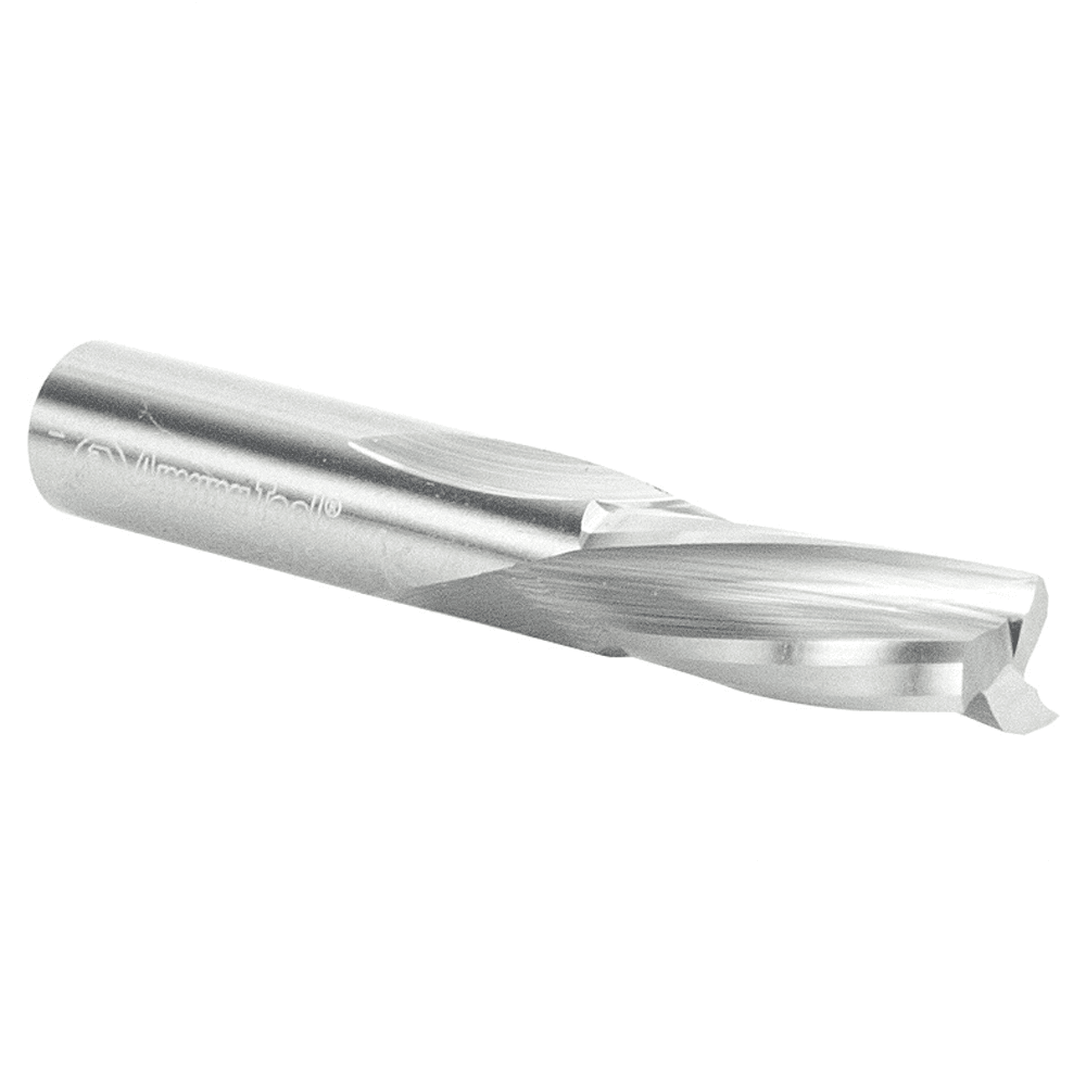 3/8" x 2-1/2" Down-Cut Slow Spiral Plunge Router Bit, 3-Flute, 3/8" Shank - Alt Image 2
