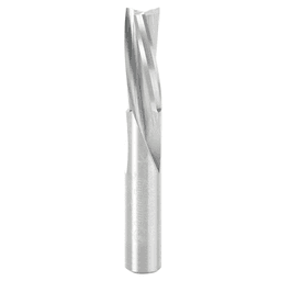 3/8" x 3" Down-Cut Slow Spiral Plunge Router Bit, 3-Flute, 3/8" Shank - Main Image