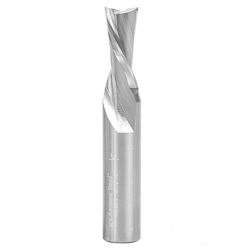 7/16" x 3" Down-Cut Spiral Plunge Bit, 1/2" Shank - Main Image