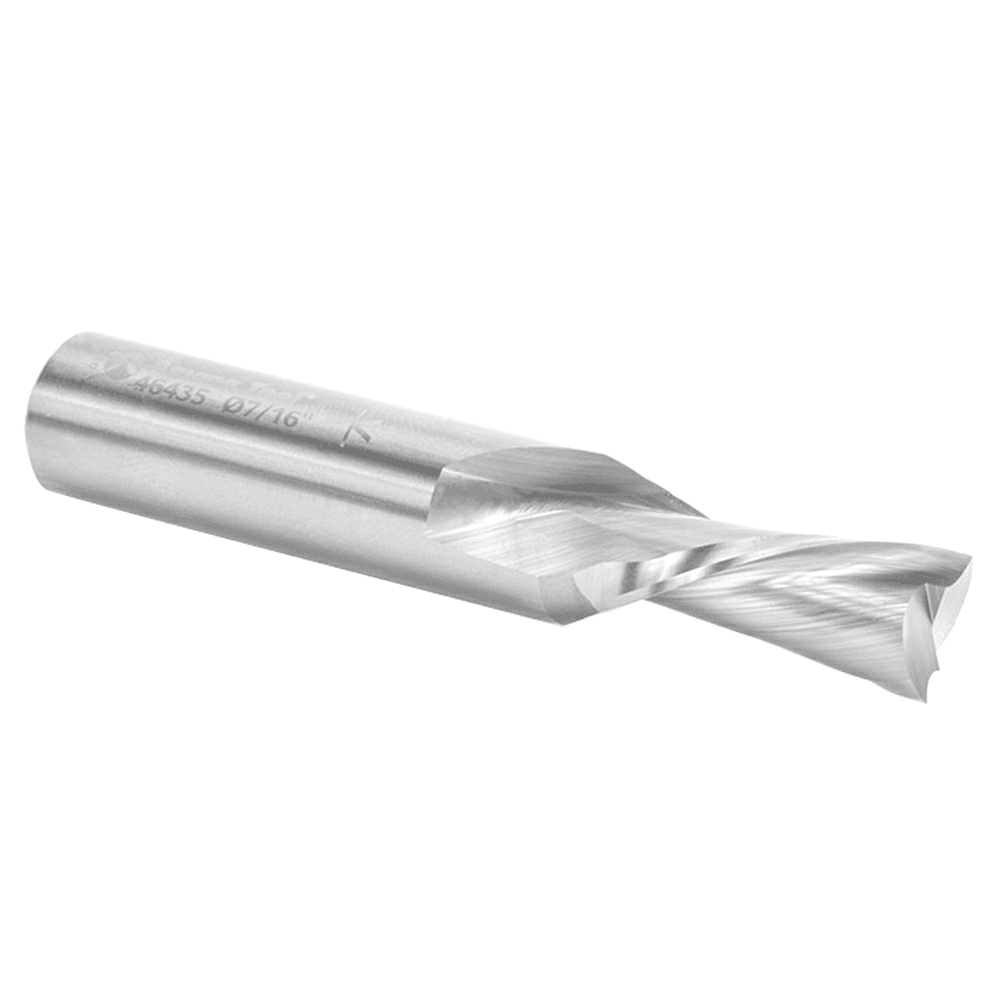 7/16" x 3" Down-Cut Spiral Plunge Bit, 1/2" Shank - Alt Image 2