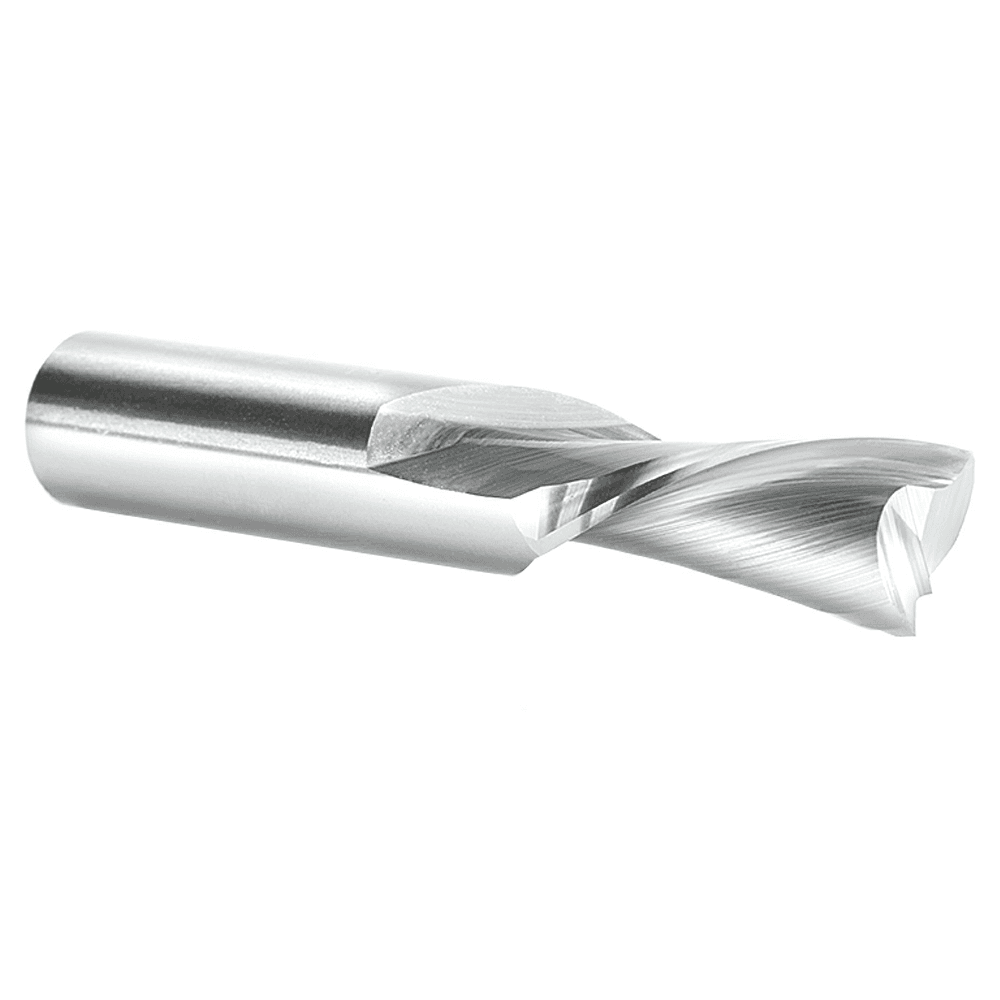 1/2" x 3" Down-Cut Spiral Plunge Bit, 2-Flute, 1/2" Shank, 1-1/8" Cutting Height - Alt Image 2