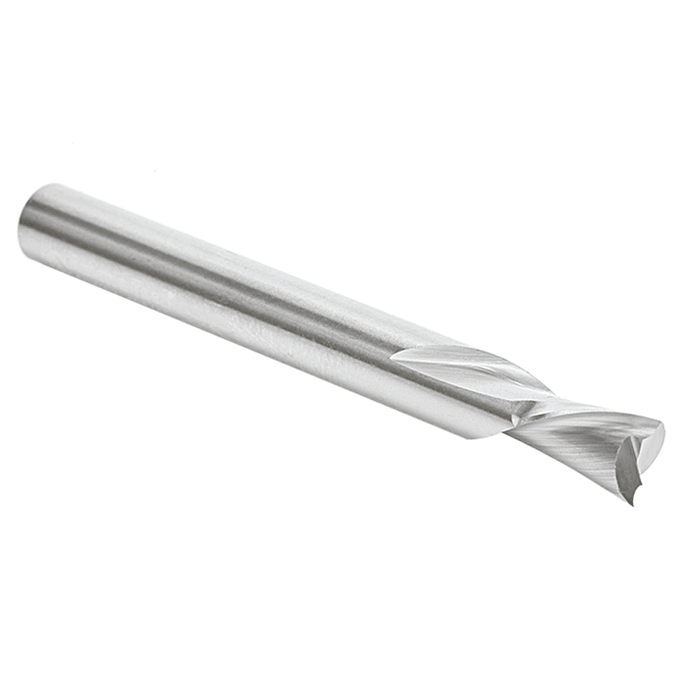 1/4" x 2-1/2" Down-Cut Spiral Plunge Bit, 2-Flute, 1/4" Shank, 3/8" Cutting Height - Alt Image 2