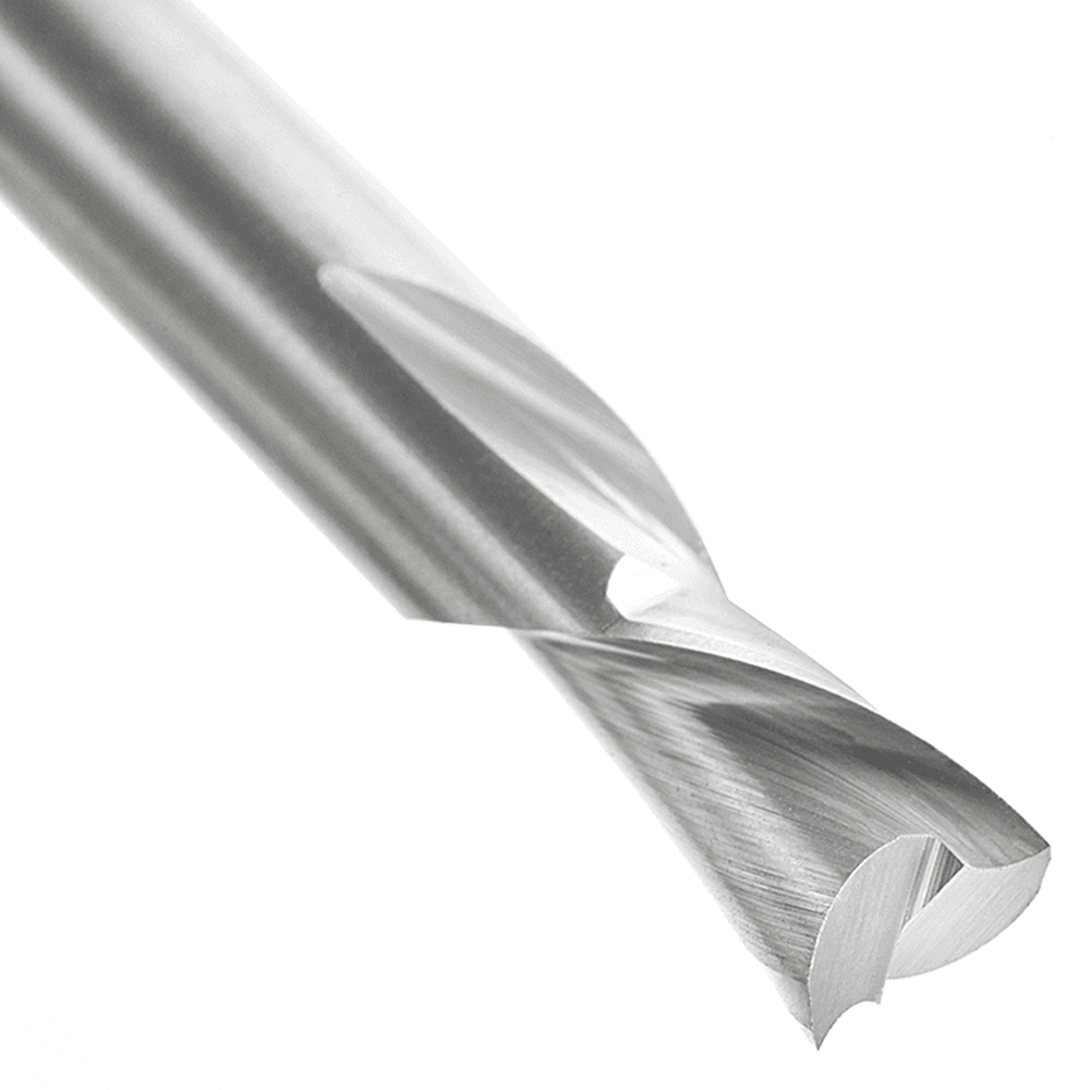 1/4" x 2-1/2" Down-Cut Spiral Plunge Bit, 2-Flute, 1/4" Shank, 3/8" Cutting Height - Alt Image 4