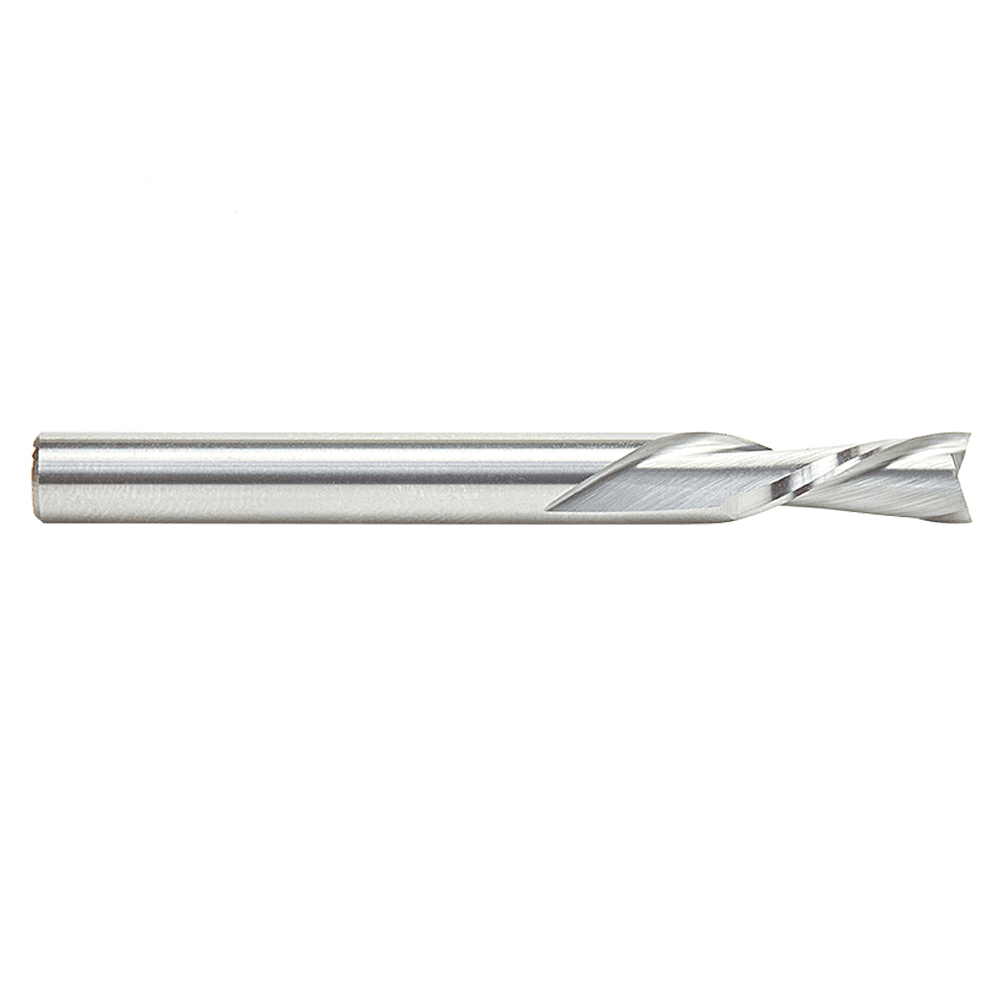 1/4" x 2-1/2" Down-Cut Spiral Plunge Bit, 2-Flute, 1/4" Shank, 5/8" Cutting Height - Alt Image 1
