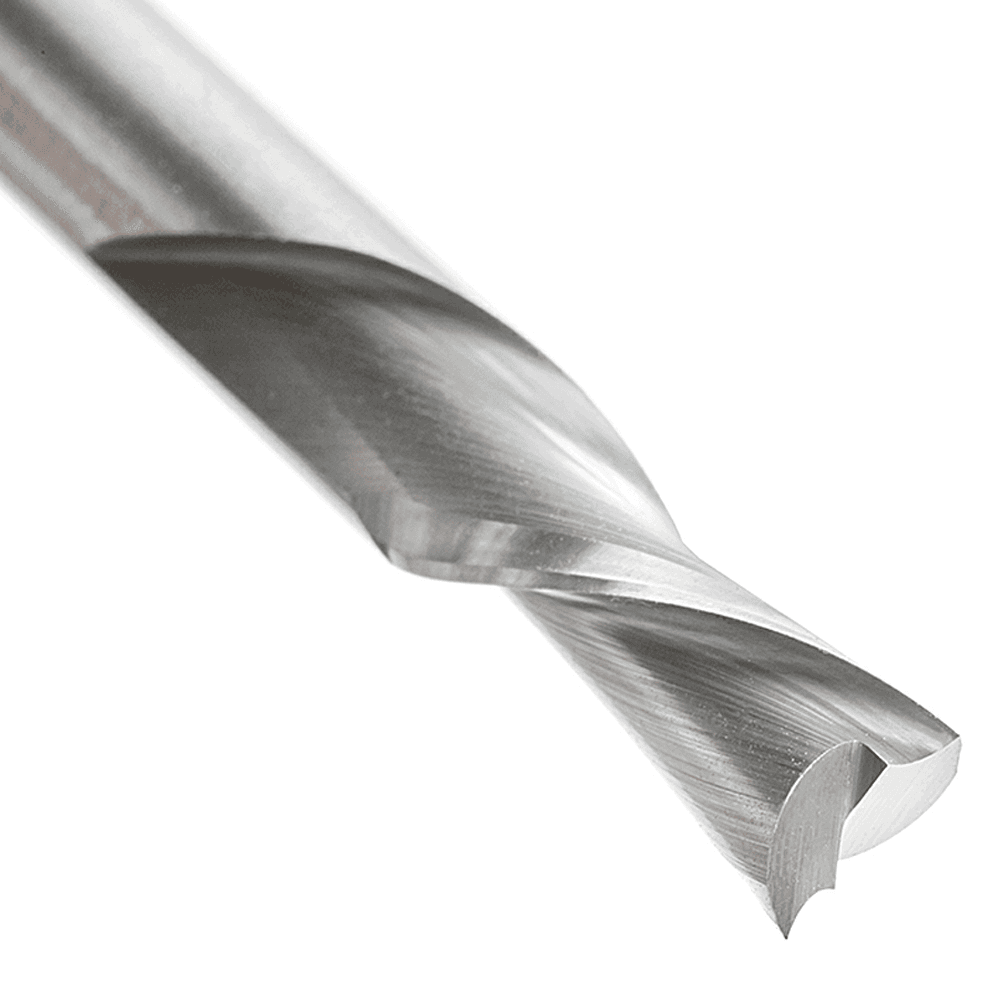 1/4" x 2-1/2" Down-Cut Spiral Plunge Bit, 2-Flute, 1/4" Shank, 5/8" Cutting Height - Alt Image 4