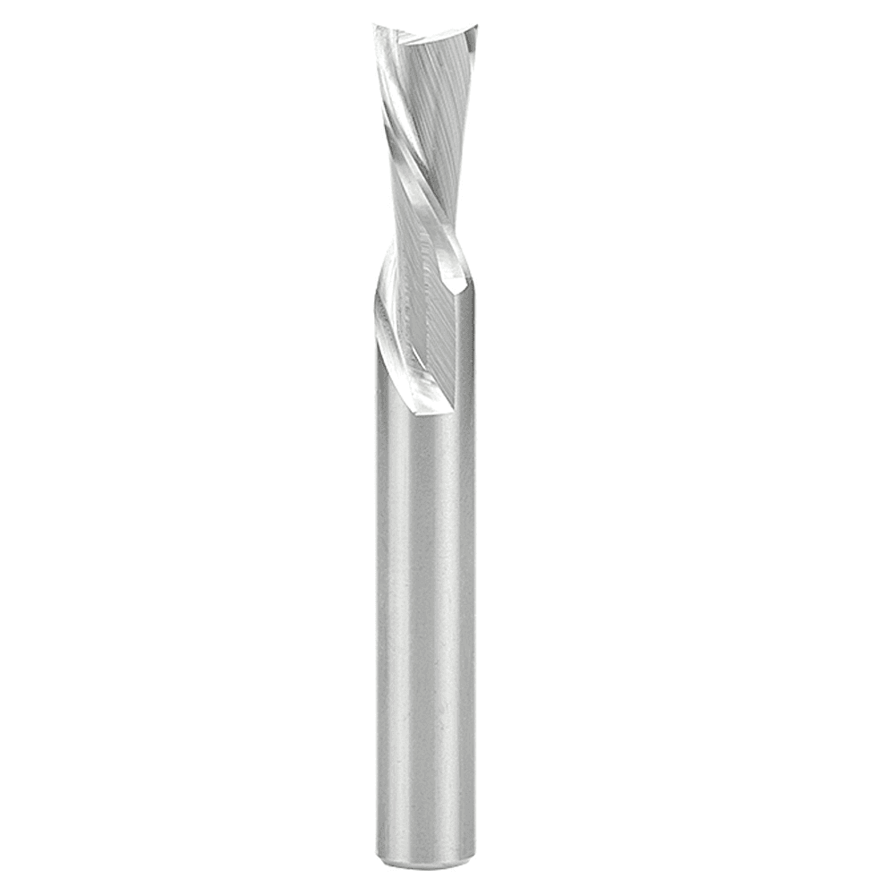 3/8" x 3" Down-Cut Spiral Plunge Bit, 2-Flute, 3/8" Shank - Main Image