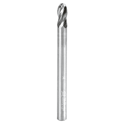 1/4" x 3" Spektra Up-Cut Ball Nose Spiral Router Bit, 4-Flute, 1/4" Shank - Main Image