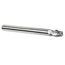 1/4" x 3" Spektra Up-Cut Ball Nose Spiral Router Bit, 4-Flute, 1/4" Shank - Alt Image 2