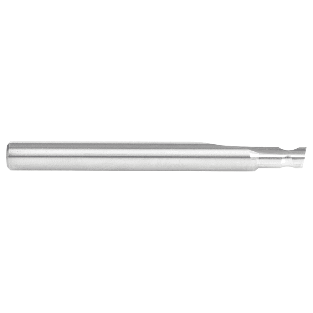 1/8" Radius x 1/4" x 2-1/2" Solid Carbide 'O' Flute, Plastic Edge Rounding Straight Router Bit, 1-Flute, 1/4" Shank Alt 2 - Image