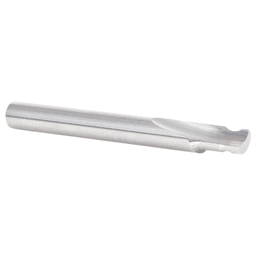 1/8" Radius x 1/4" x 2-1/2" Solid Carbide 'O' Flute, Plastic Edge Rounding Straight Router Bit, 1-Flute, 1/4" Shank Alt 3 - Image
