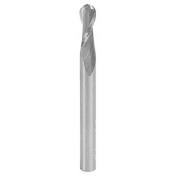 5mm x 50mm Up-Cut Ball Nose Spiral Router Bit, 2-Flute, 5mm Shank - Main Image