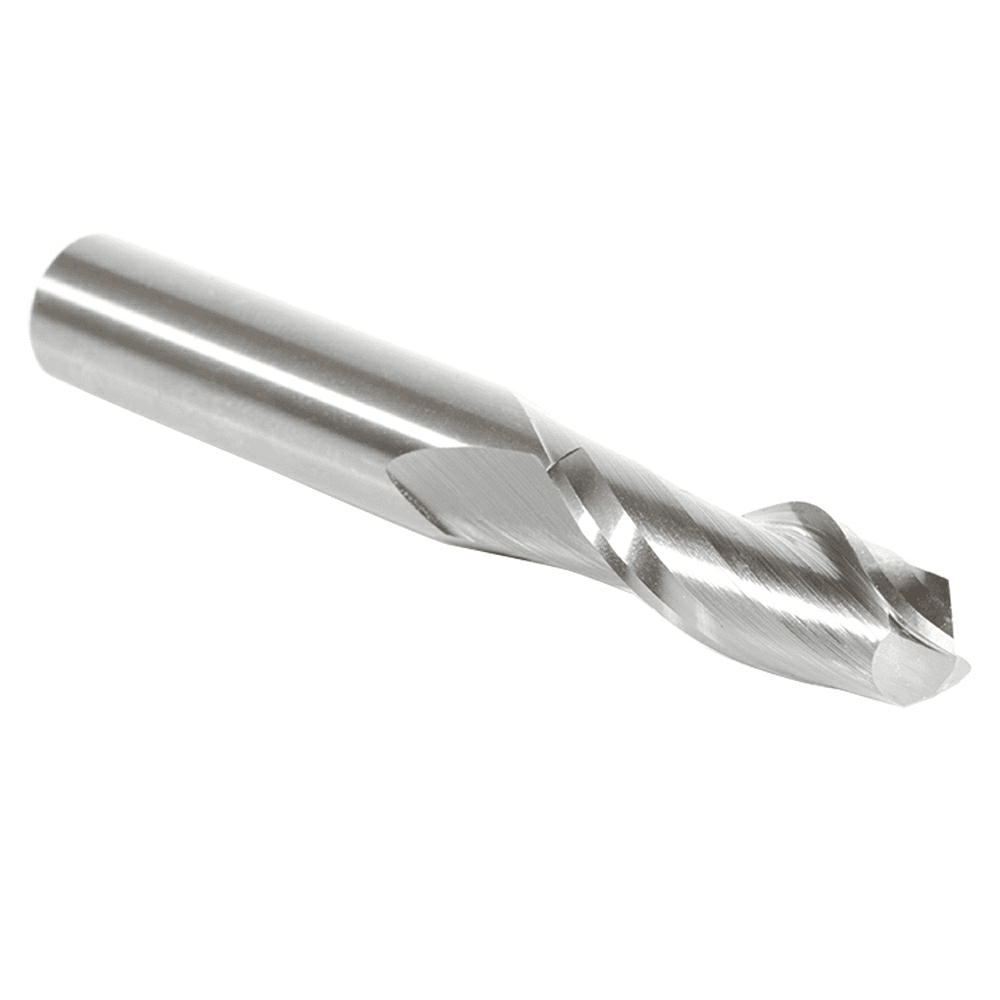 10mm x 75mm Up-Cut Ball Nose Spiral Router Bit, 2-Flute, 10mm Shank - Alt Image 2