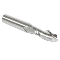 10mm x 75mm Up-Cut Ball Nose Spiral Router Bit, 2-Flute, 10mm Shank - Alt Image 2