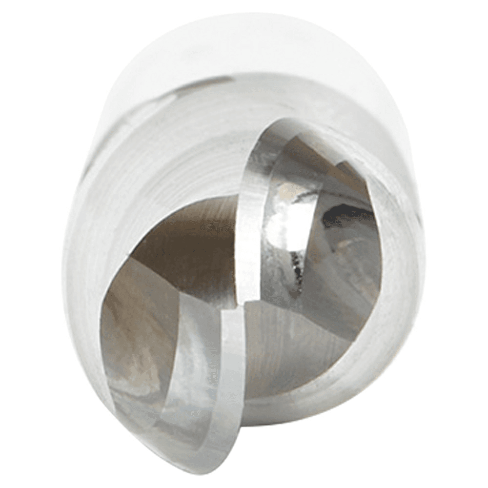 12mm x 75mm Up-Cut Ball Nose Spiral Router Bit, 2-Flute, 12mm Shank - Alt Image 3