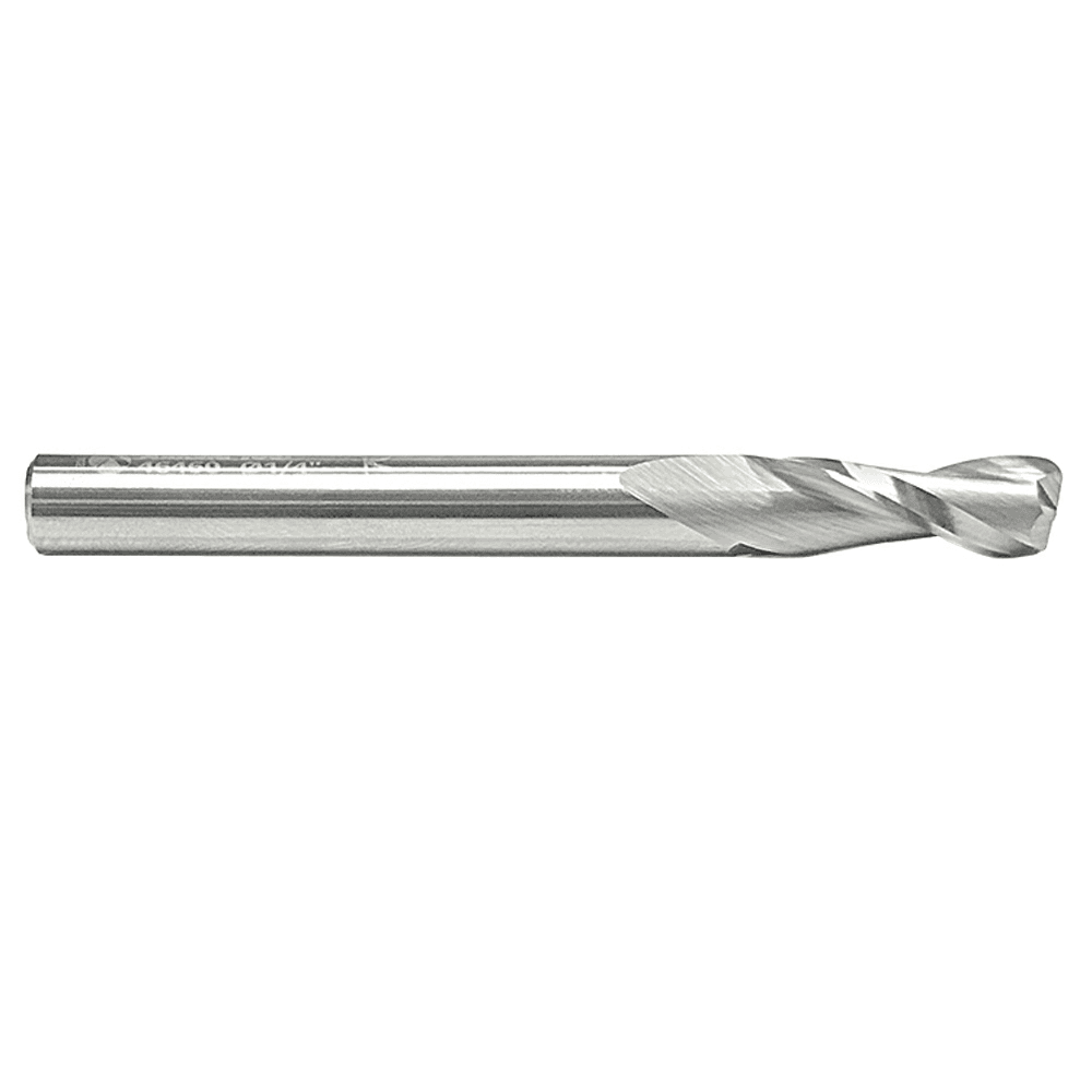 1/4" x 2-1/2" Up-Cut Spiral Plunge Bit with Corner Radius, 2-Flute, 1/4" Shank - Alt Image 1