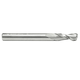 1/4" x 2-1/2" Up-Cut Spiral Plunge Bit with Corner Radius, 2-Flute, 1/4" Shank - Alt Image 1
