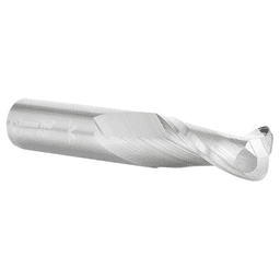 1/2" x 3" Up-Cut Spiral Plunge Bit with Corner Radius, 2-Flute, 1/2" Shank - Alt Image 2