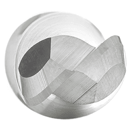1/2" x 3" Up-Cut Spiral Plunge Bit with Corner Radius, 2-Flute, 1/2" Shank - Alt Image 3