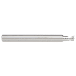1/8" Radius x 1/4" x 2-1/2" Solid Carbide 'O' Flute, Plastic Edge Rounding Spiral Router Bit, 1-Flute, 1/4" Shank Alt 2 - Image