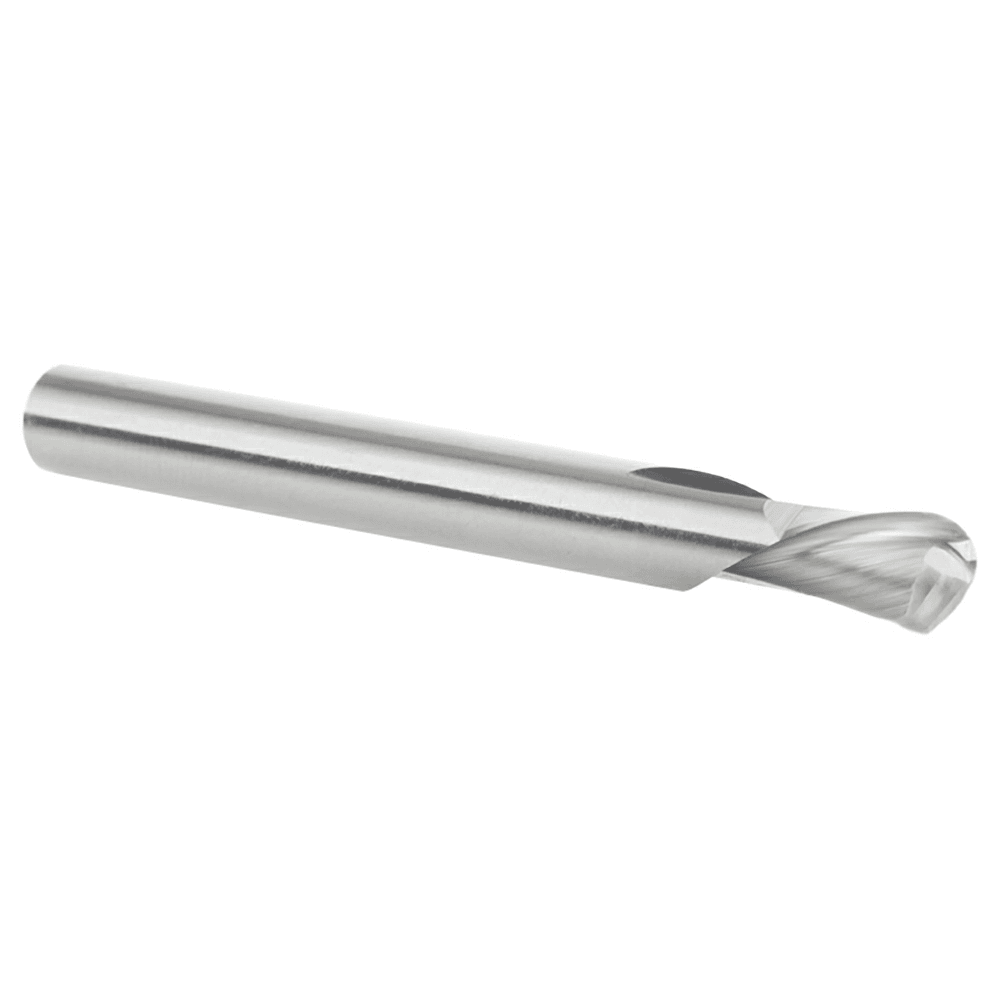 1/4" x 2-1/2" Down-Cut Ball Nose Spiral Router Bit, 2-Flute, 1/4" Shank - Alt Image 2