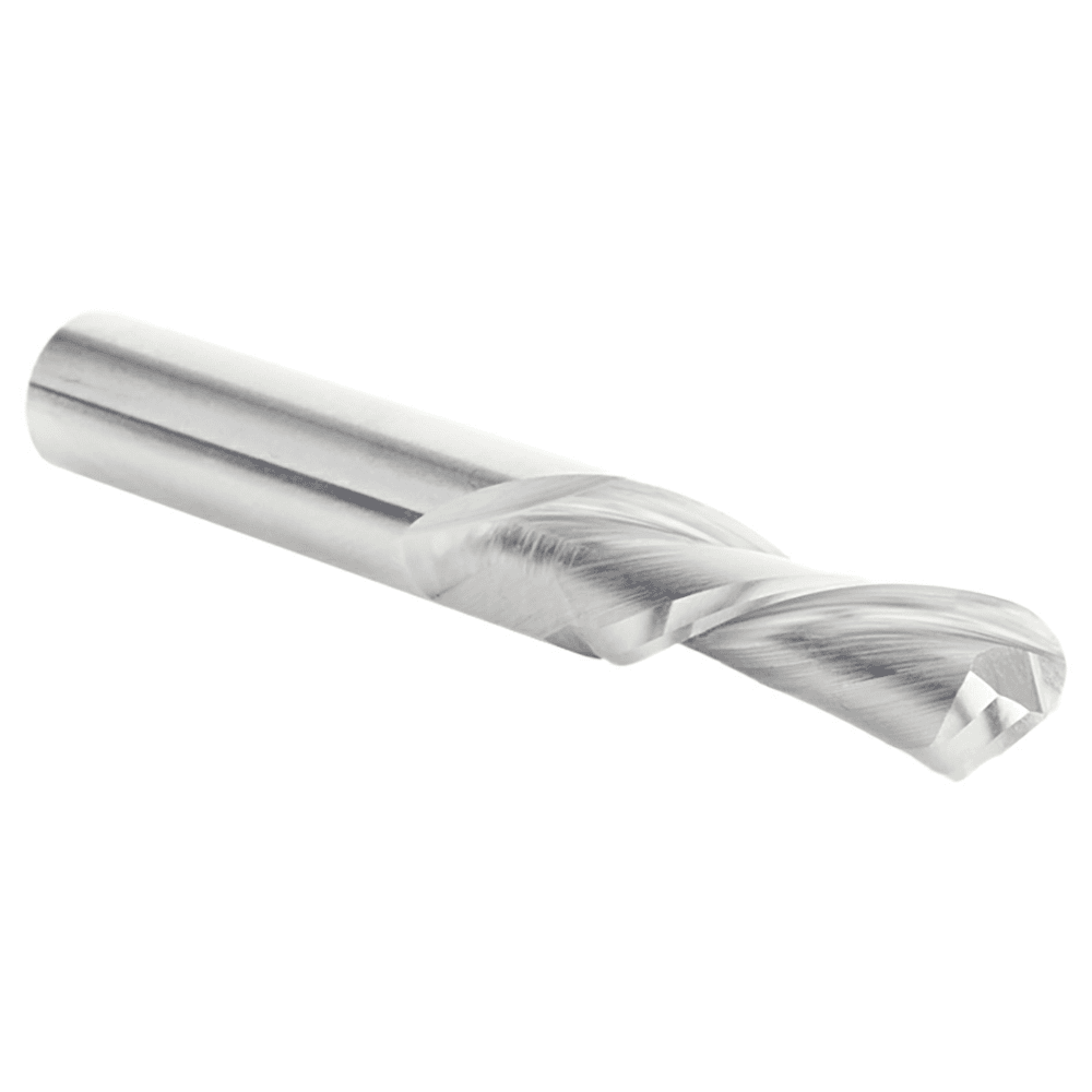 3/8" x 3" Down-Cut Ball Nose Spiral Router Bit, 2-Flute, 3/8" Shank - Alt Image 2