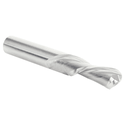 3/8" x 3" Down-Cut Ball Nose Spiral Router Bit, 2-Flute, 3/8" Shank - Alt Image 2
