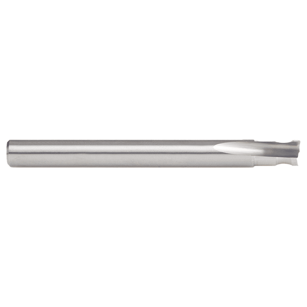1/8" Radius x 1/4" x 2-1/2" Solid Carbide 'O' Flute, Plastic Edge Rounding Straight Router Bit, 2-Flute, 1/4" Shank Alt 2 - Image