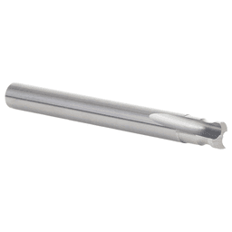 1/8" Radius x 1/4" x 2-1/2" Solid Carbide 'O' Flute, Plastic Edge Rounding Straight Router Bit, 2-Flute, 1/4" Shank Alt 3 - Image