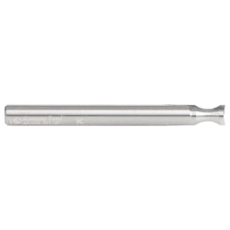 1/4" Radius x 1/4" x 2-1/2" Solid Carbide 'O' Flute, Plastic Edge Rounding Straight Router Bit, 2-Flute, 1/4" Shank Alt 2 - Image