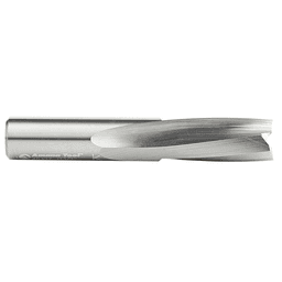 1/2" x 3" Acrylic Cutting 'O' Down-Cut Slow Spiral Router Bit, 2-Flute, 1/2" Shank - Alt Image 1