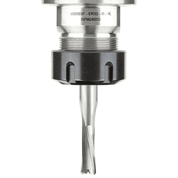 1/2" x 3" Acrylic Cutting 'O' Down-Cut Slow Spiral Router Bit, 2-Flute, 1/2" Shank - Alt Image 4