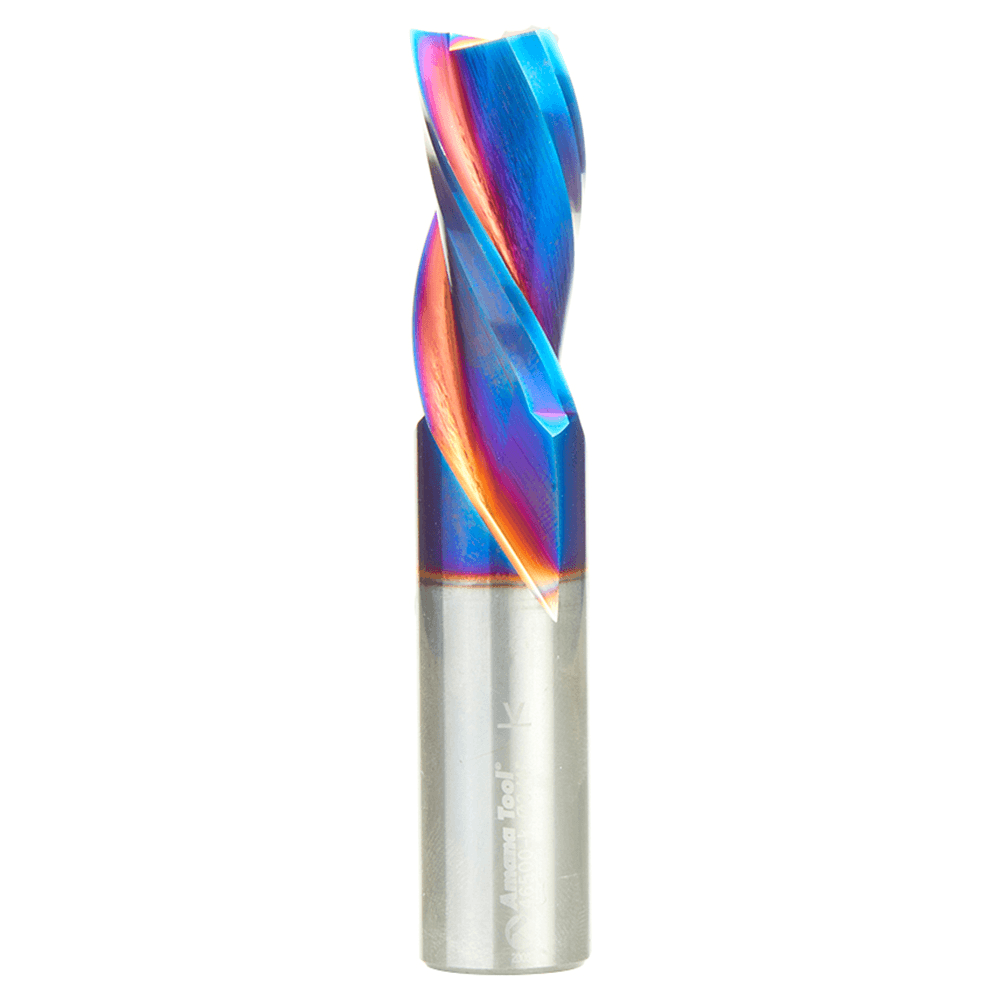 3/4 x 4 Down-Cut Spektra Extreme Tool Life Coated Spiral Plunge Bit, 3-Flute, 3/4 Shank Alt 1 - Image