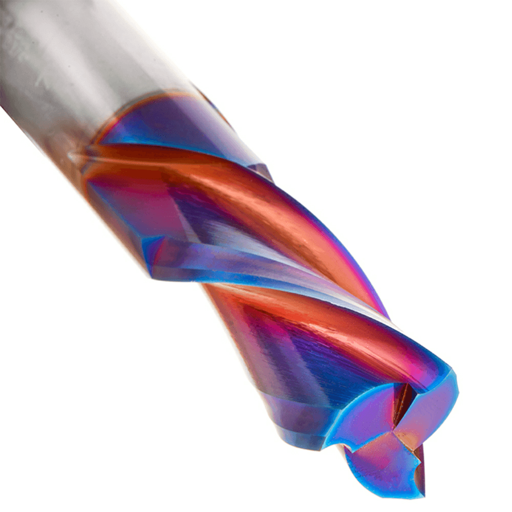 3/4 x 4 Down-Cut Spektra Extreme Tool Life Coated Spiral Plunge Bit, 3-Flute, 3/4 Shank Alt 5 - Image