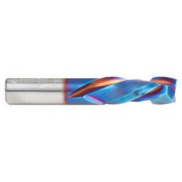 1/2" Dia x 1-1/4" CNC Solid Carbide Spektra Extreme Tool Life Coated Compression Spiral Bit, 2 Flute, 1/2" Shank Alt 2 - Image